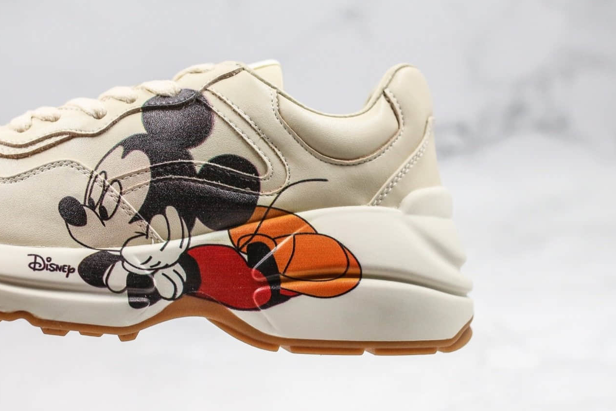 Limited Edition Gucci Rhyton X Disney Vintage Trainer - Mickey Mouse Sneaker