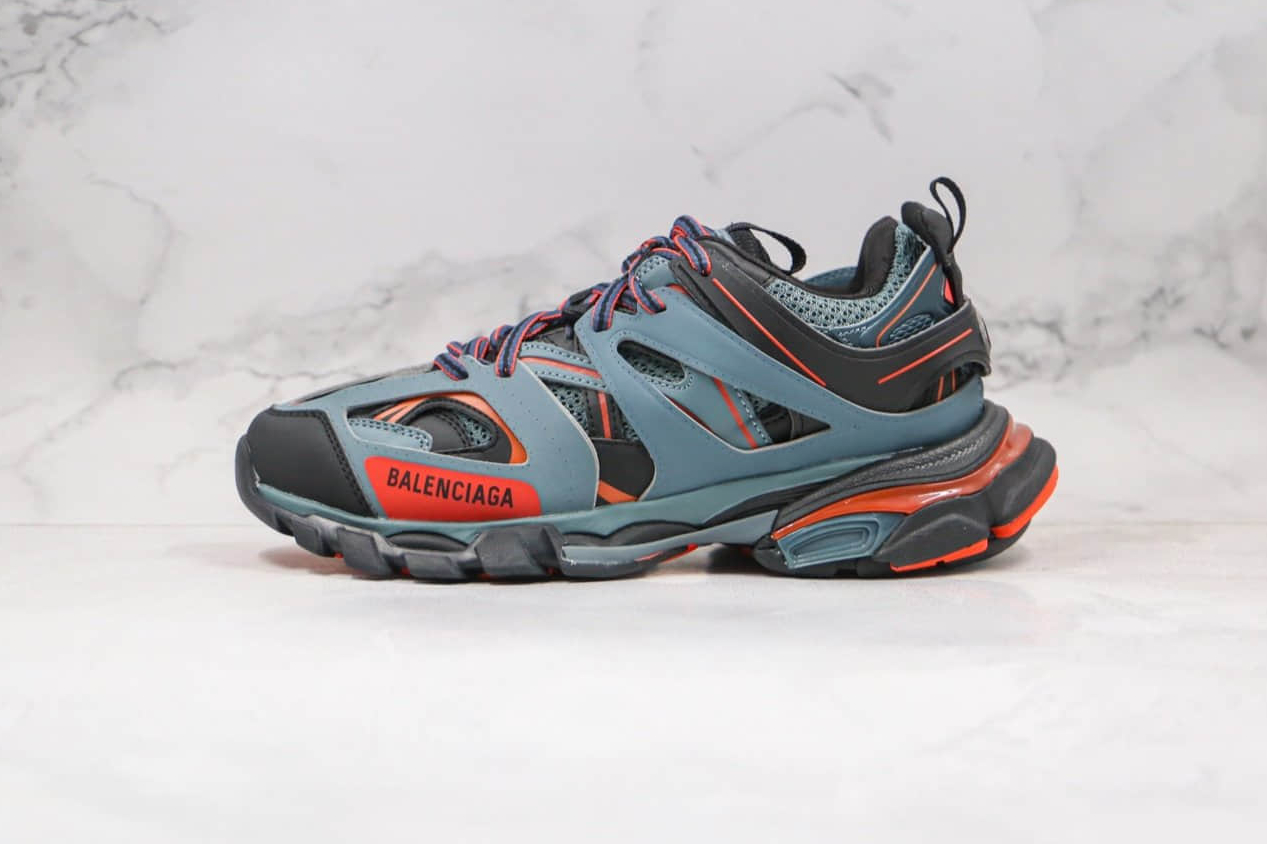 Balenciaga Track Trainer 'Dark Grey Orange' 542023W1GC11240