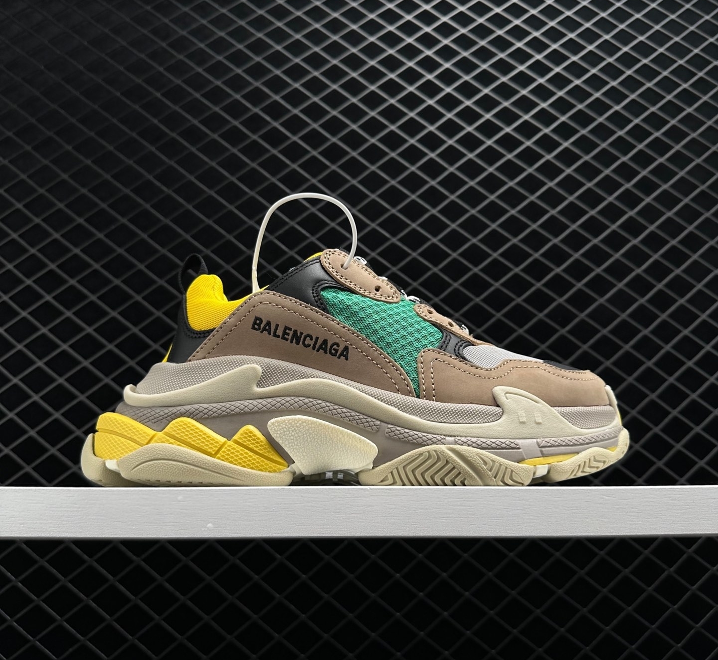 Balenciaga Triple S Beige Green Yellow (2018 Reissue) 516440W09O27070