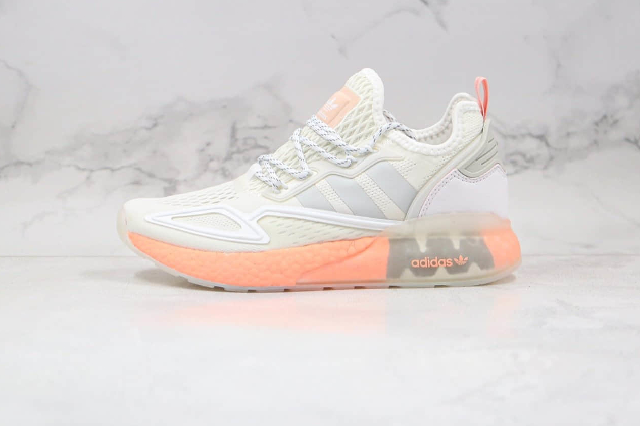 Adidas ZX 2K Boost White Glow Pink FY2013 - Shop Now!