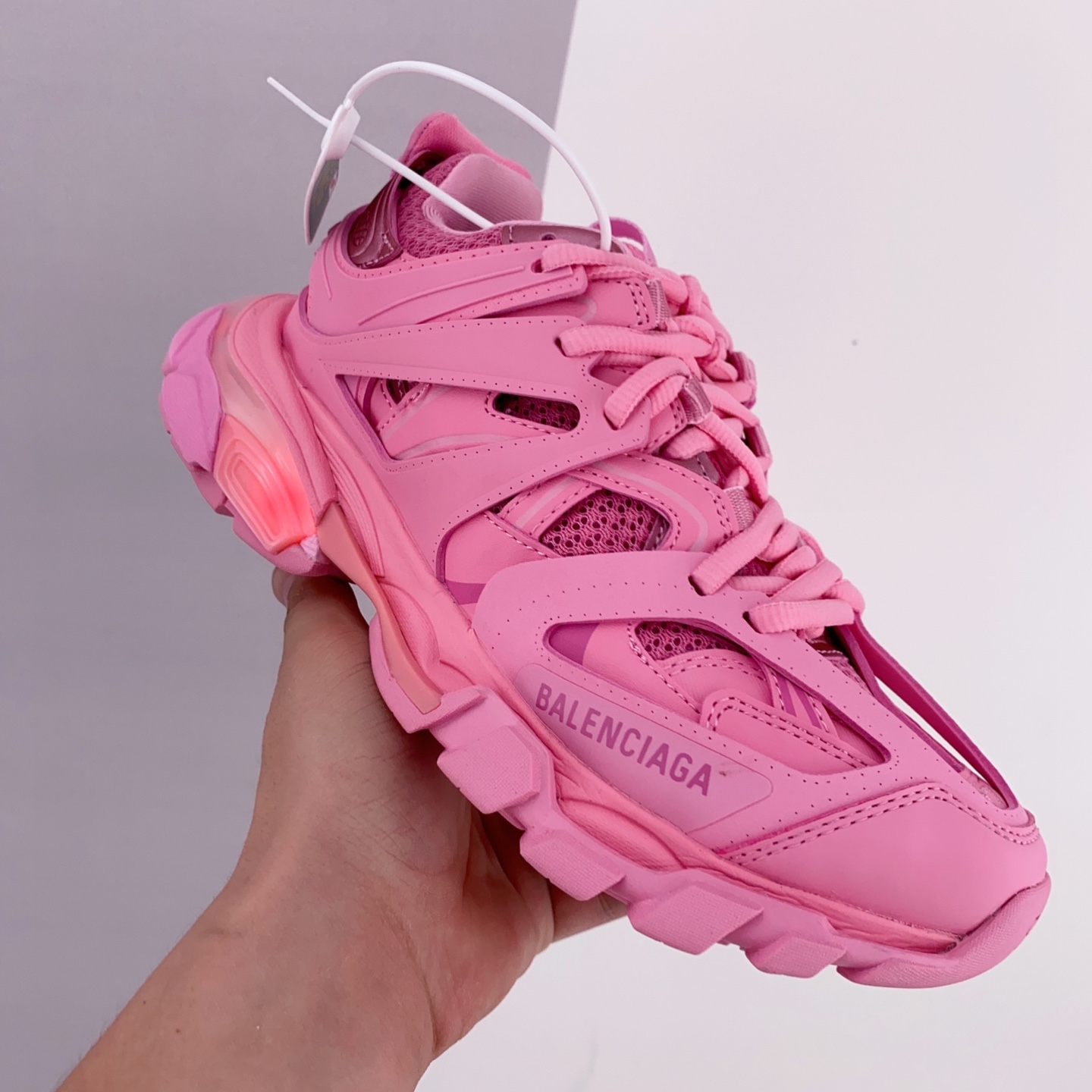 Balenciaga Track Pink Sneakers - 542436W2LA15842 | Shop Now!