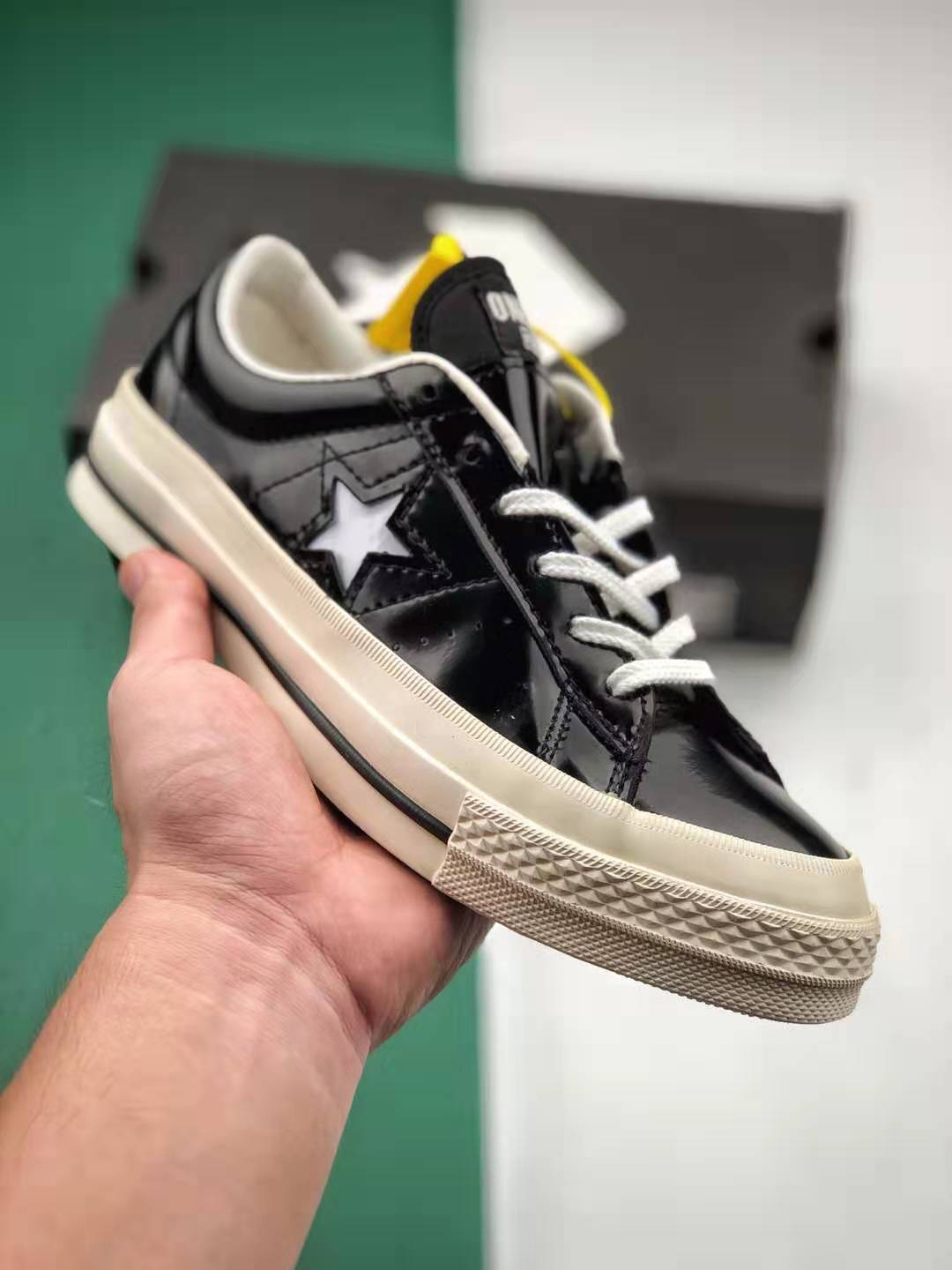 Converse One Star Ox 'HanByeol - Black' 165741C - Stylish and Versatile Footwear