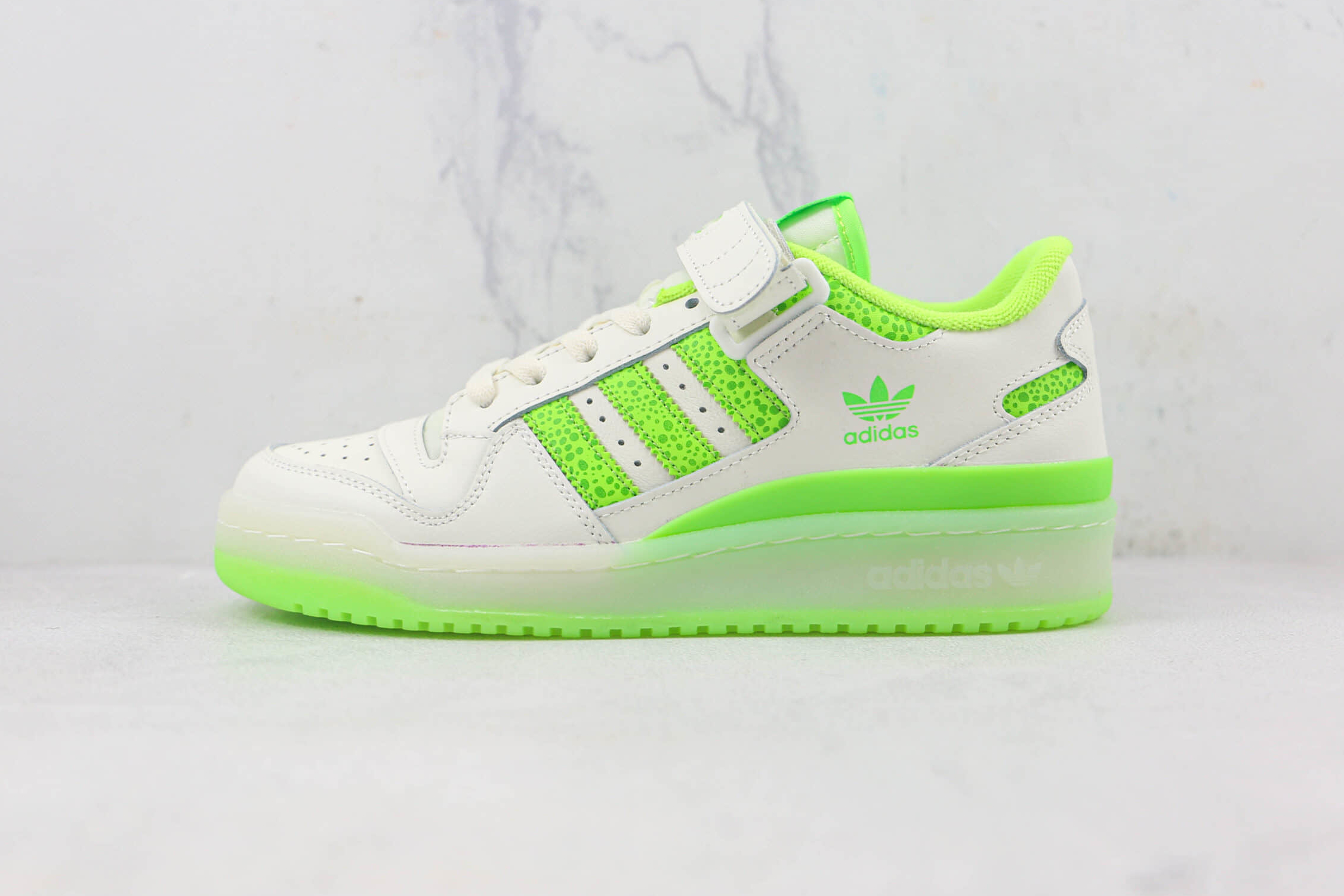 Adidas Forum Low Lime Green White - Stylish and Vibrant Footwear