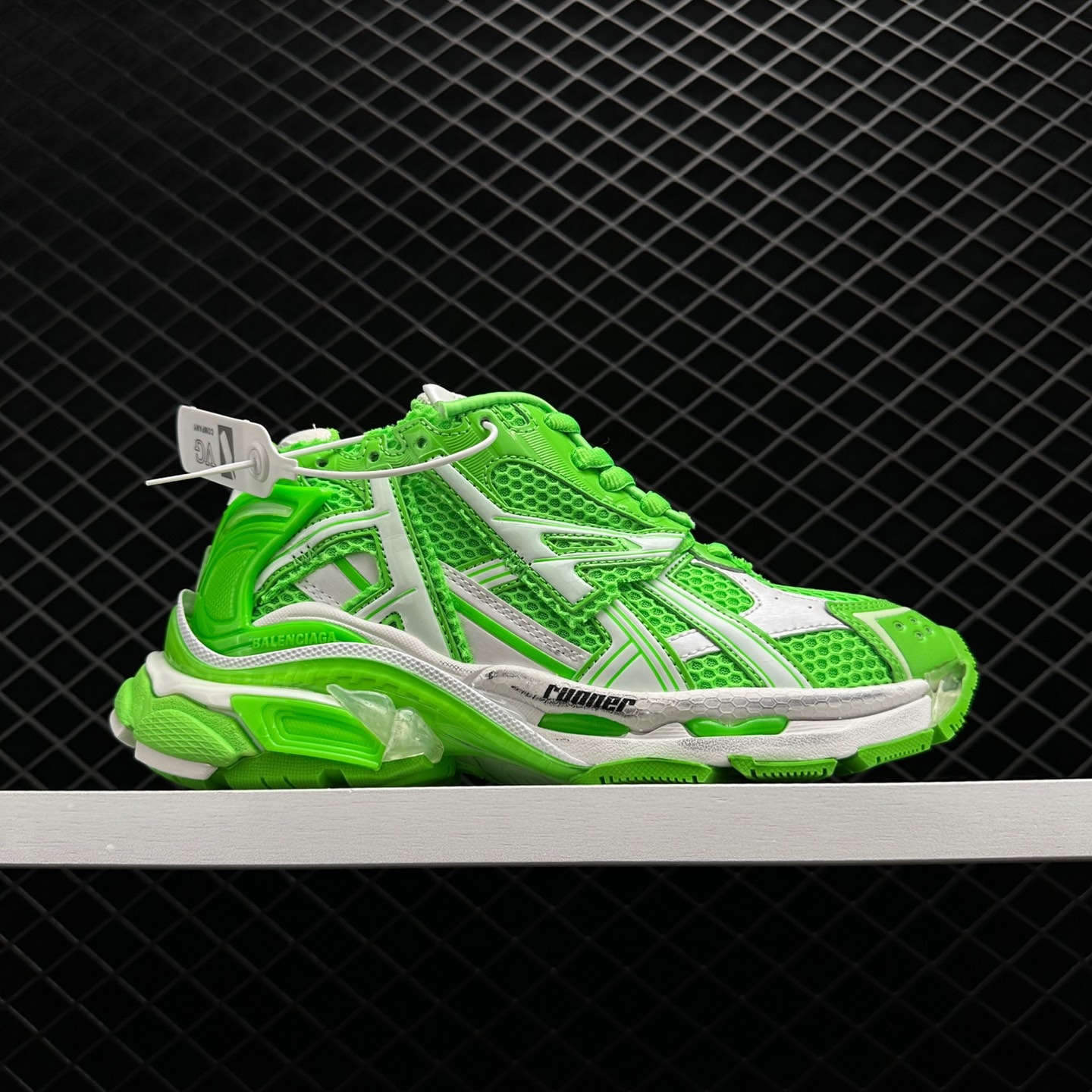 Balenciaga Runner Fluo Green - Authentic Designer Sneakers