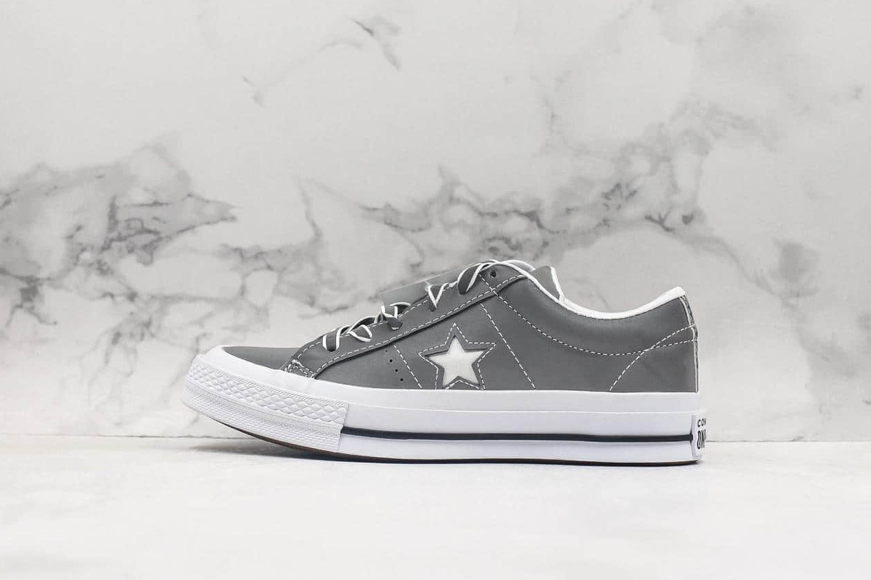 Converse One Star Ox 'Grey' 165034C - Stylish and Comfy Sneakers
