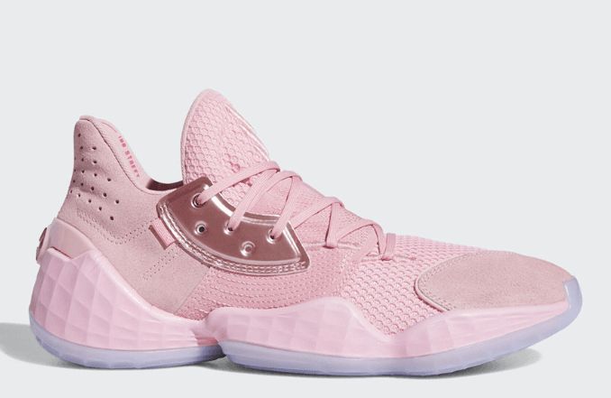 Adidas Harden Vol. 4 'Pink Lemonade' F97188 - Stylish and Vibrant Basketball Shoes