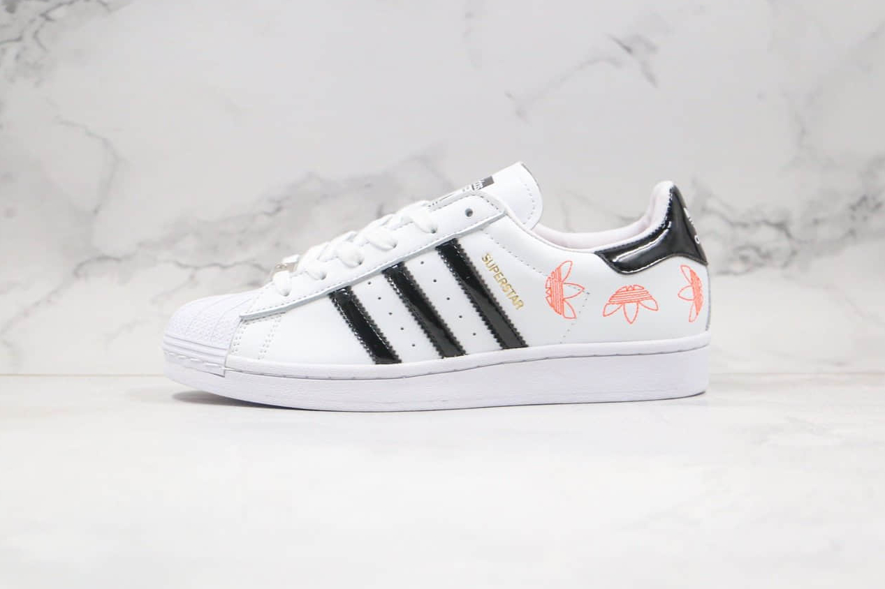 Adidas Originals Superstar LOGO 'Black White' FX2246 - Premium Classic Sneakers