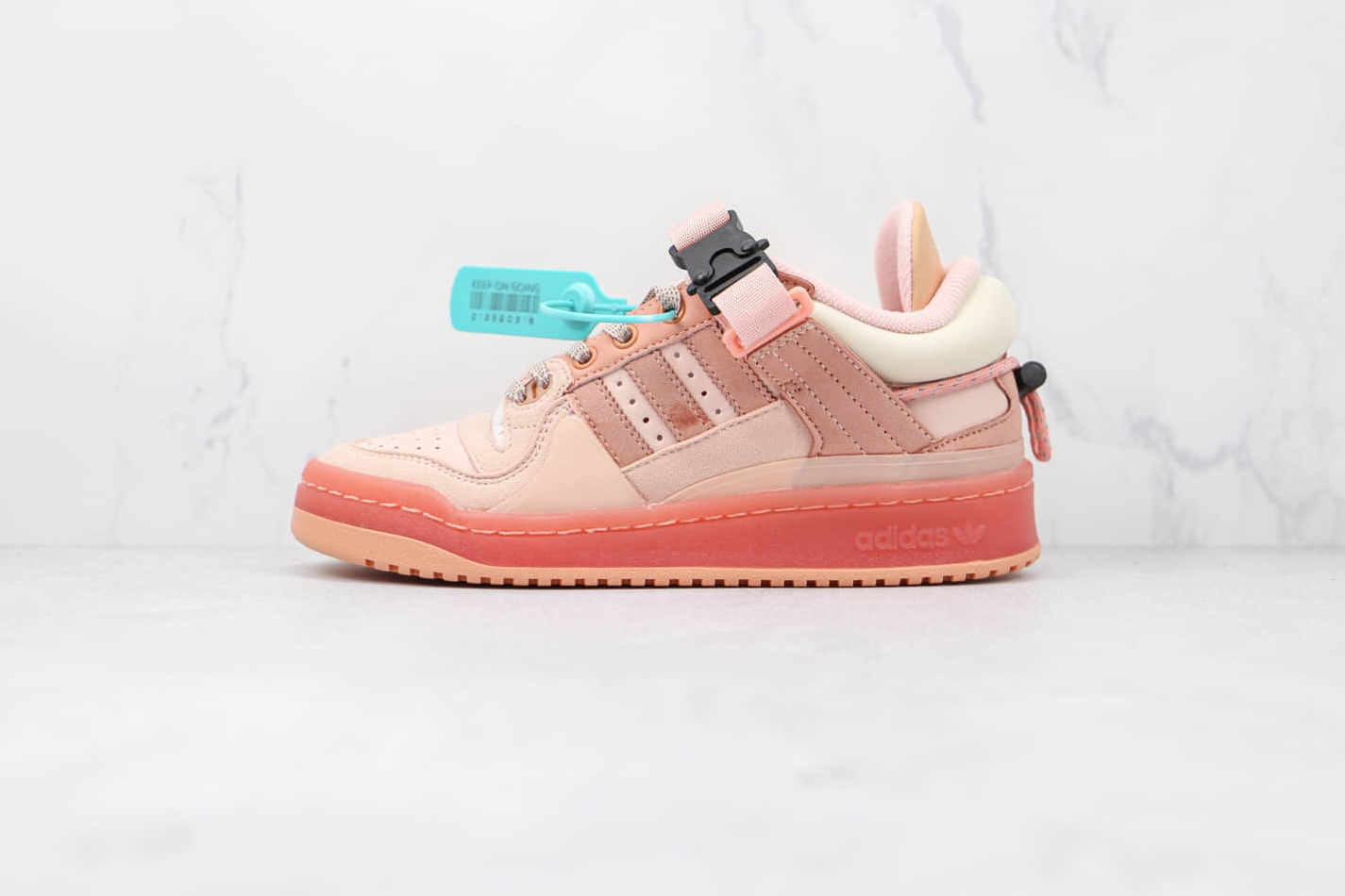 Adidas Bad Bunny x Forum Buckle Low 'Easter Egg' GW0265 - Limited Edition Collab!