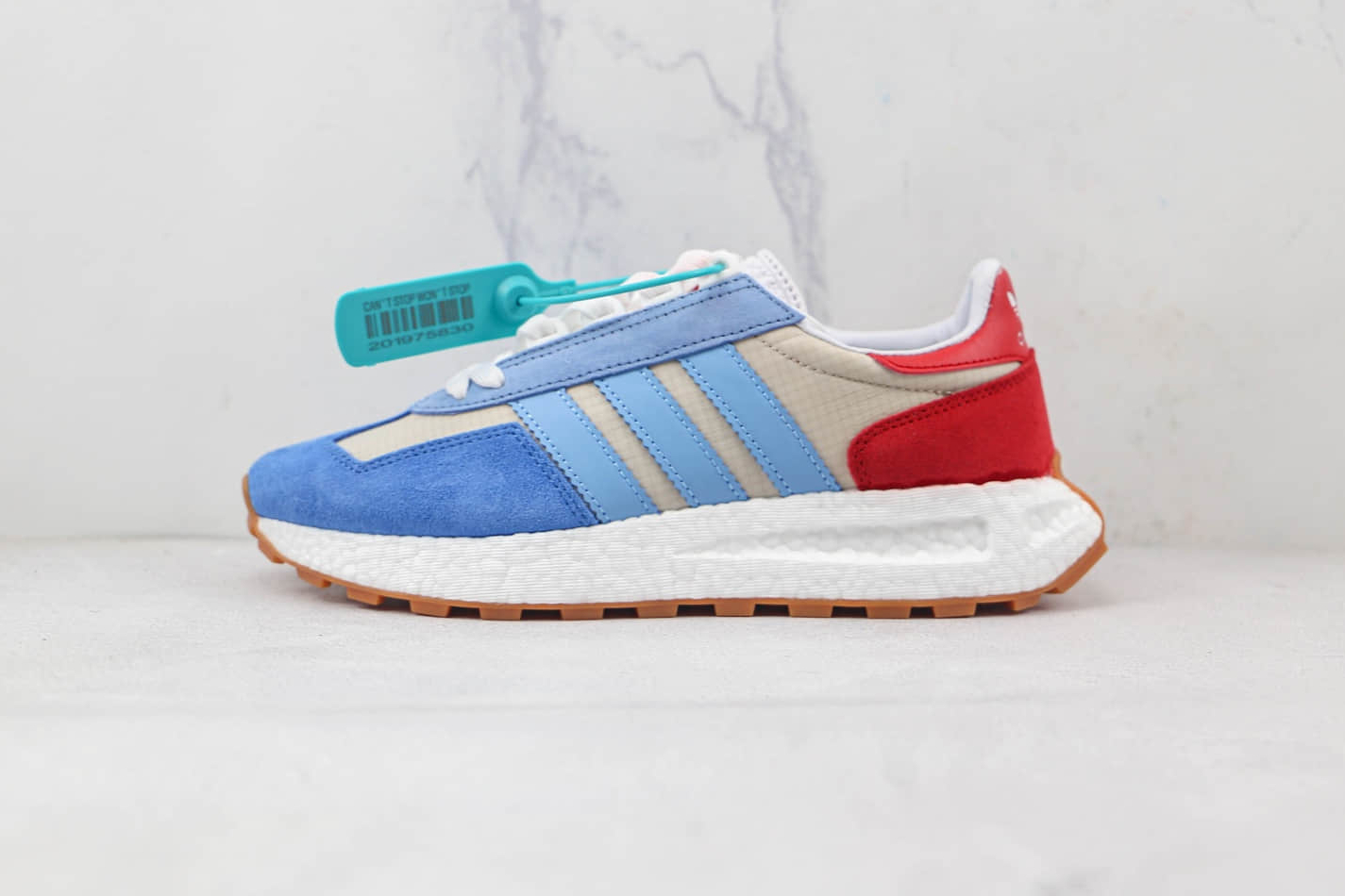 Adidas Retropy E5 Blue Red White: Retro-inspired Athletic Sneakers