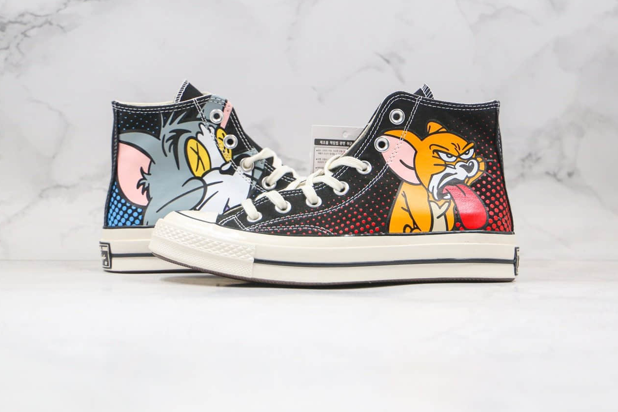Converse Tom And Jerry Chuck Taylor 70s All Star | Black White 165635c