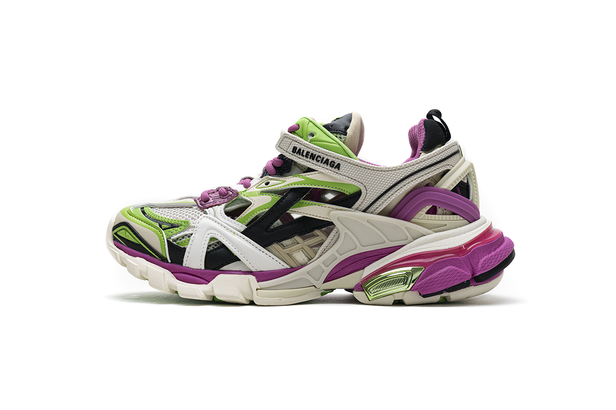 Balenciaga Track.2 Trainer Pink Green - Premium Quality & Style | Limited Edition