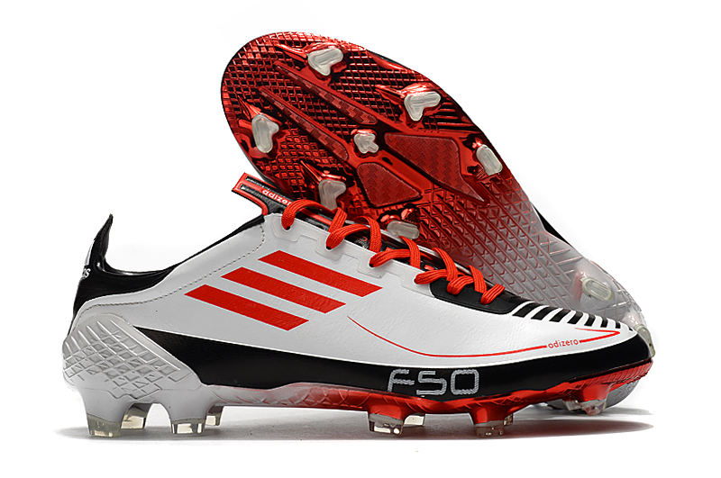 Adidas F50 Ghosted Adizero Prime FG 'Memory Lane Pack - White Red' FX0237: Stylish and High-Performance Football Boots