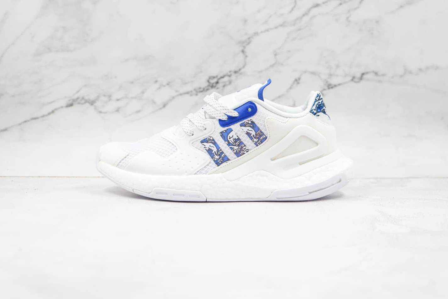 Adidas Day Jogger Boost Cloud White Blue FW5897 | Latest Release 2021