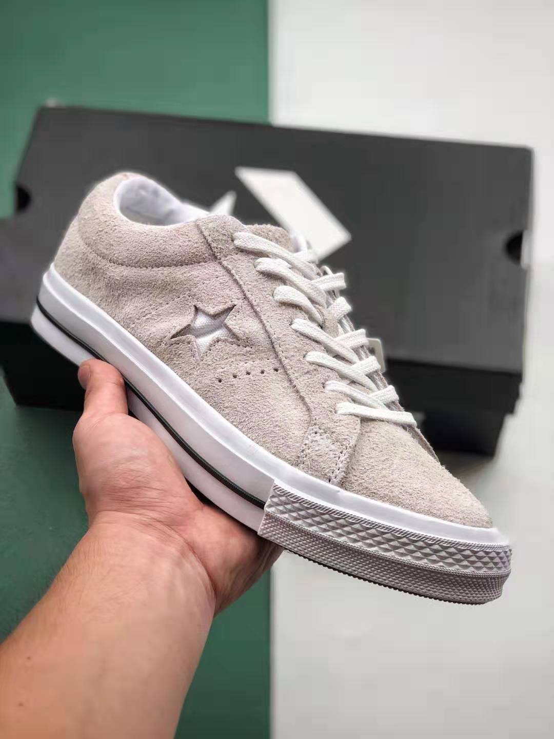 Converse One Star Low Vintage Suede - White | Shop Now!