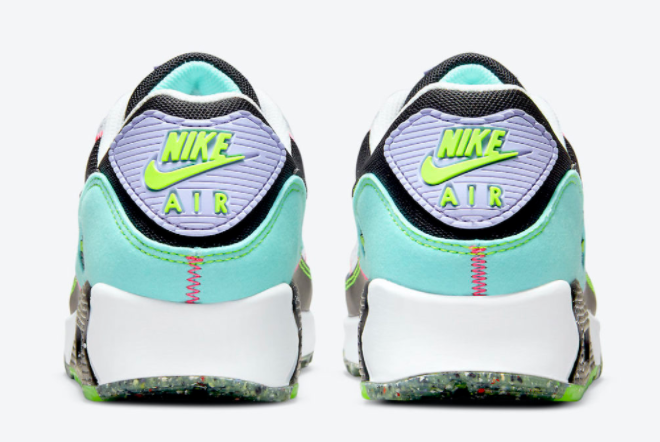 Nike Air Max 90 'Exeter Edition' Black/White-Aurora Green-Black DJ5922-001 - Stylish and Comfortable Sneakers