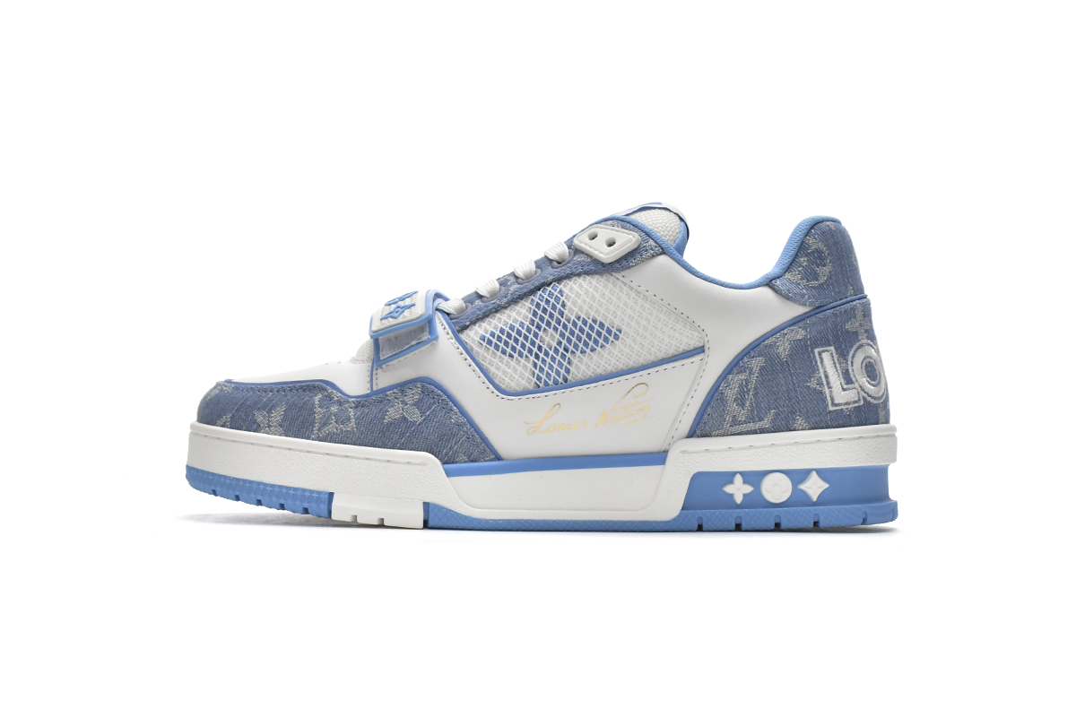 Louis Vuitton Trainer Blue GO0232