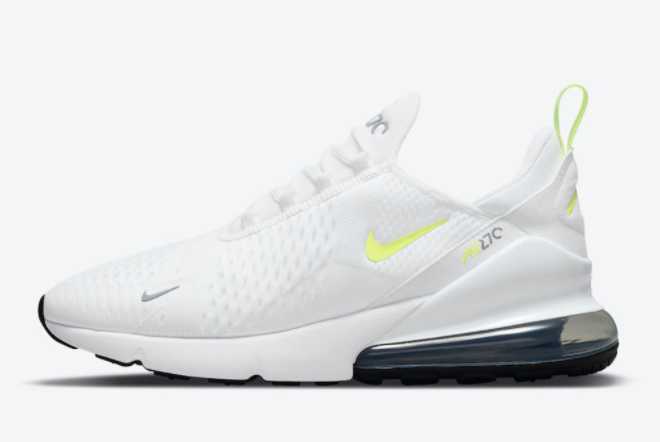 Nike Air Max 270 'White Volt' DN4922-100 - Stylish White Volt Sneakers | Limited Edition
