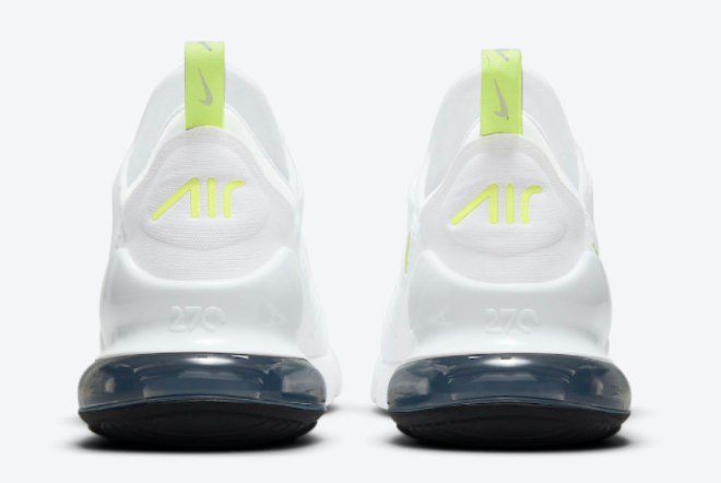 Nike Air Max 270 'White Volt' DN4922-100 - Stylish White Volt Sneakers | Limited Edition