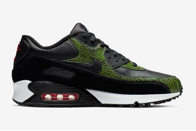 Nike Air Max 90 'Green Python' CD0916-001 - Stylish & Trendy Sneakers for Men | Limited Edition