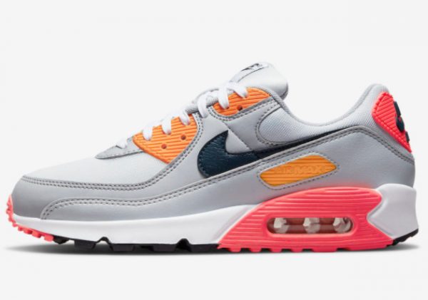 Shop the Nike Air Max 90 Grey/Multi-Color DH5072-001 - Trendy Sneakers for Every Occasion!