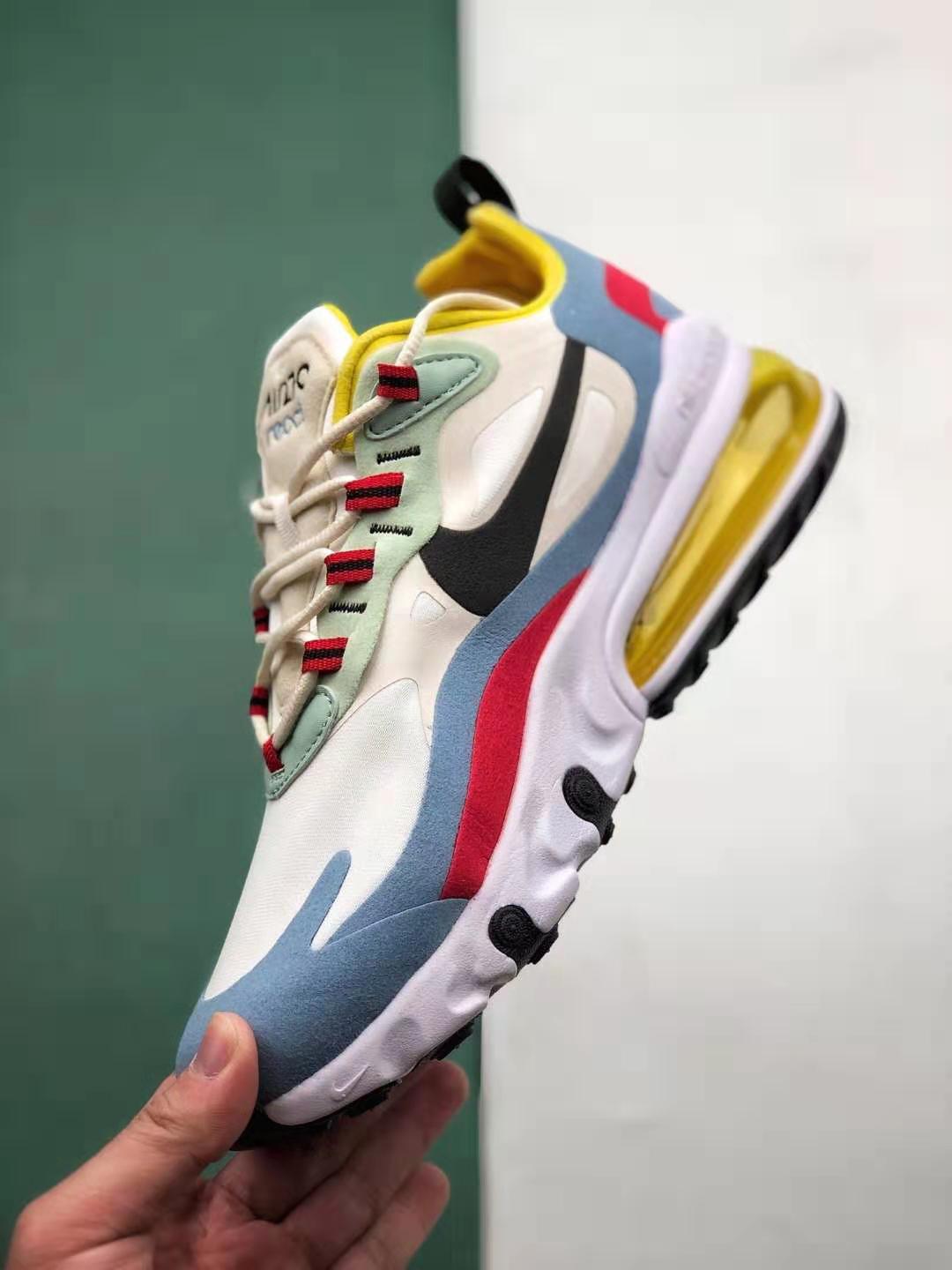 Nike Air Max 270 React 'Bauhaus' AT6174-002 - Stylish and Comfortable Sneakers