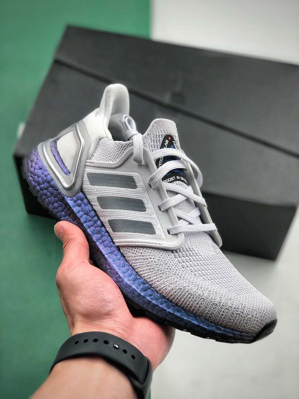 Adidas UltraBoost 2020 'ISS US National Lab - Blue Boost' EG0755 - Shop Now!