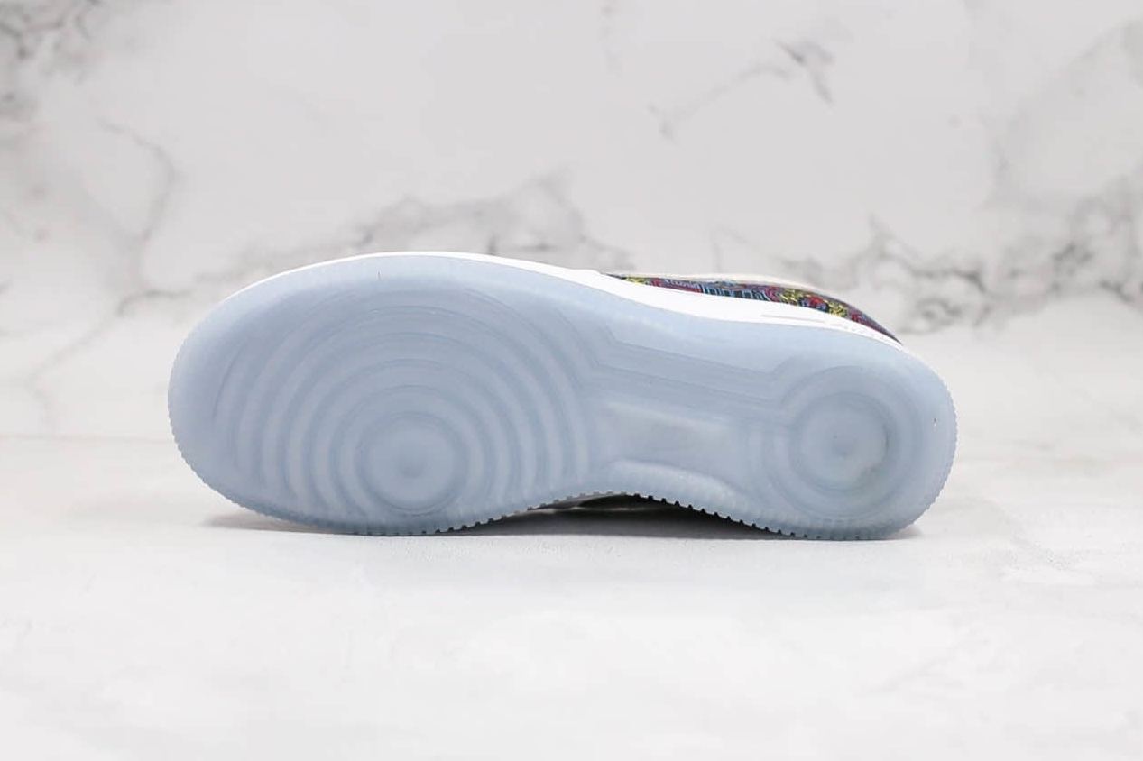 Nike Air Force 1 Low Puerto Rico WhiteMulticolor CJ1620-100 - Stylish and Iconic Sneakers for an Effortlessly Cool Look