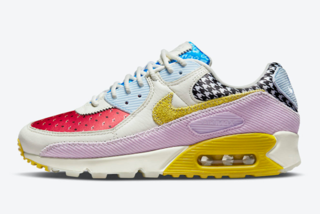 Nike Air Max 90 Multi Prints DM8075-100 - Stylish and Versatile Sneakers for Men and Women