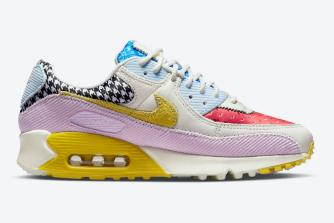 Nike Air Max 90 Multi Prints DM8075-100 - Stylish and Versatile Sneakers for Men and Women
