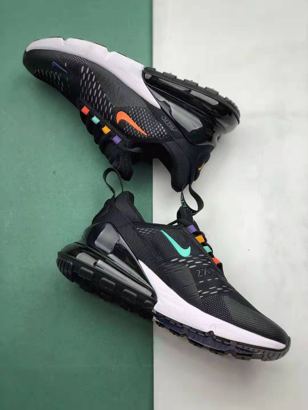 Nike Air Max 270 'Black Multicolor' AH8050-023 - Stylish and Versatile Sneakers for Every Occasion