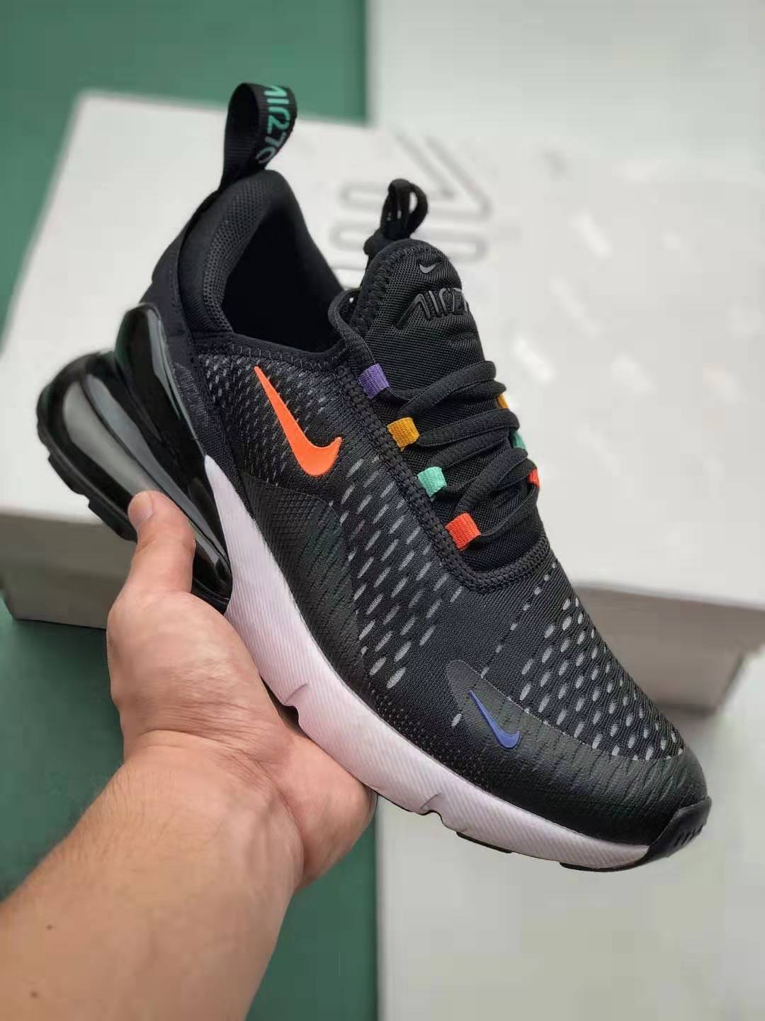 Nike Air Max 270 'Black Multicolor' AH8050-023 - Stylish and Versatile Sneakers for Every Occasion