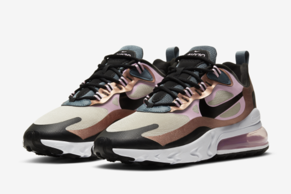 Nike Air Max 270 React 'Bronze' CT1833-100 - Stylish and Comfortable Sneakers for Men and Women