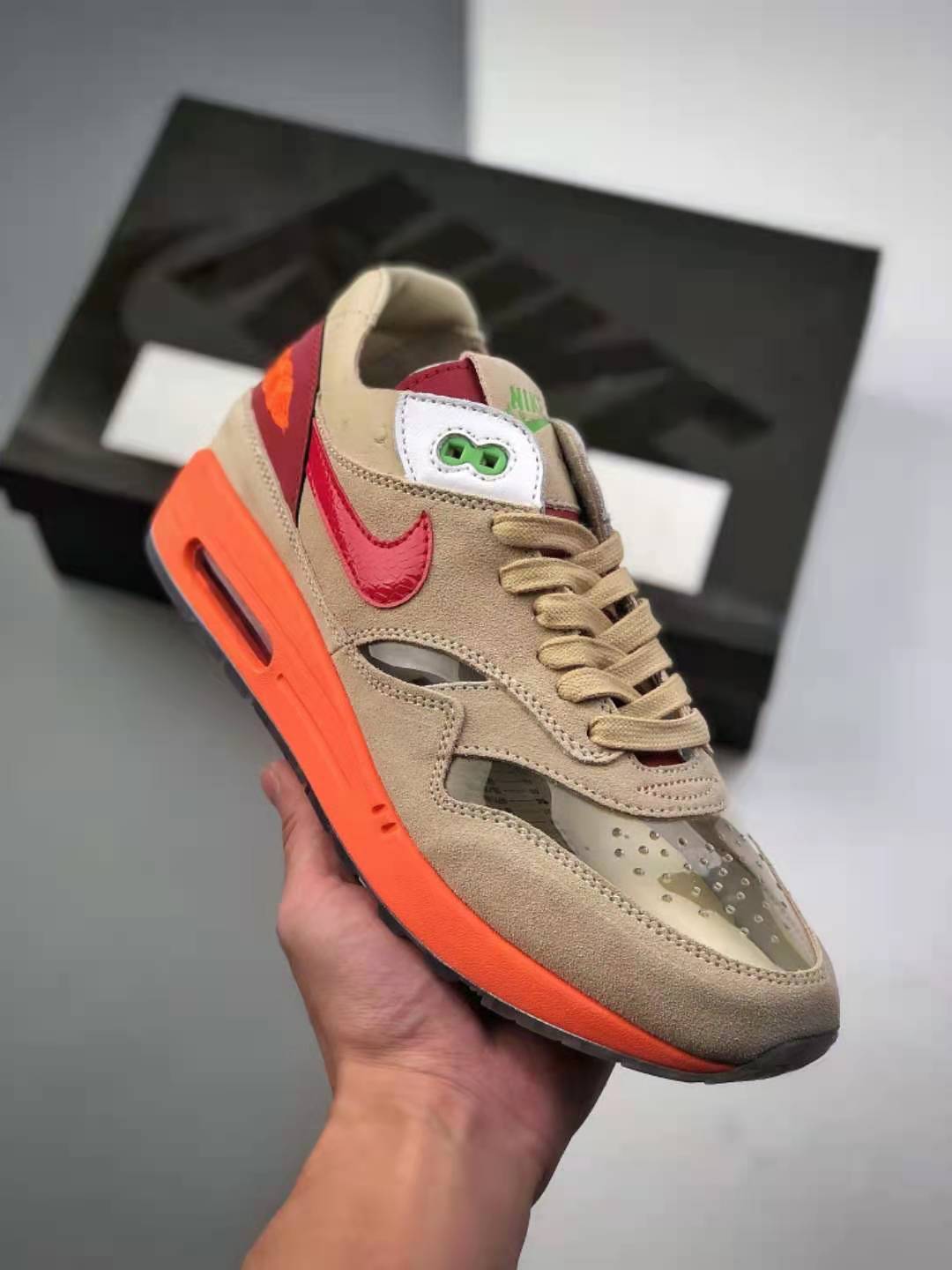 Nike CLOT x Air Max 1 'Kiss of Death' 2021 DD1870-100 - Limited Edition Sneakers