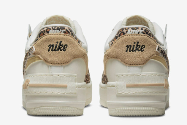Nike Air Force 1 Shadow 'Leopard' Sail/Sesame-Black-Multi-Color CI0919-120