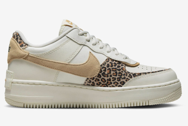 Nike Air Force 1 Shadow 'Leopard' Sail/Sesame-Black-Multi-Color CI0919-120