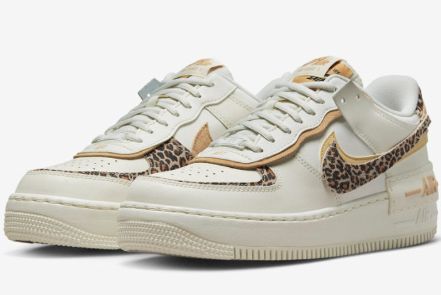 Nike Air Force 1 Shadow 'Leopard' Sail/Sesame-Black-Multi-Color CI0919-120