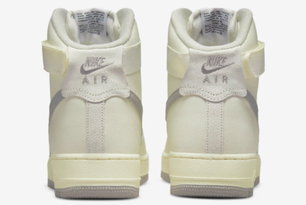Nike Air Force 1 High Vintage 'Sail' Sail/Medium Grey-Light Bone-Coconut Milk DM0209-100 - Premium Retro Sneakers
