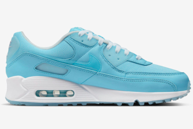 Nike Air Max 90 'Ocean Bliss' Ocean Bliss/Blue Chill-White FD0734-442 - Shop Now for Stylish and Comfortable Sneakers