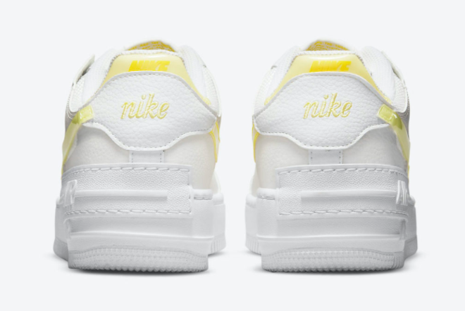 Nike Air Force 1 Shadow White Yellow DM3034-100 - Stylish and Vibrant Women's Sneakers