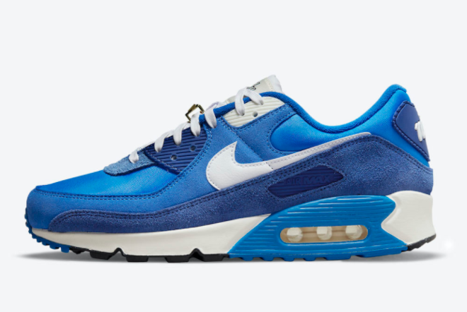 Nike Air Max 90 'Signal Blue' DB0636-400 - Stylish and Comfortable Sneakers | Limited Stock Available!