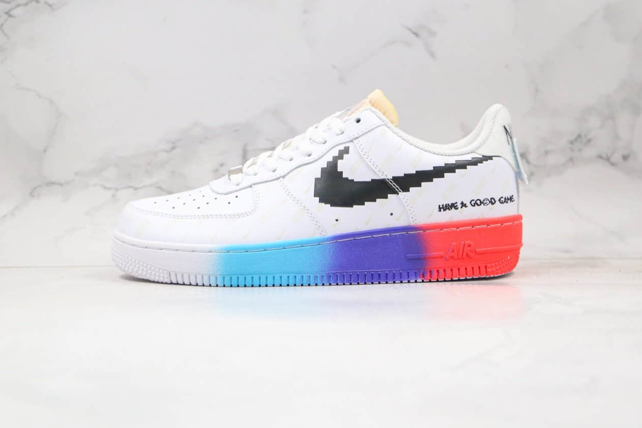Nike Air Force 1 77 Vintage Low Have A Good Game Scarpe 318155-113 - Authentic Retro Design for Classic Style