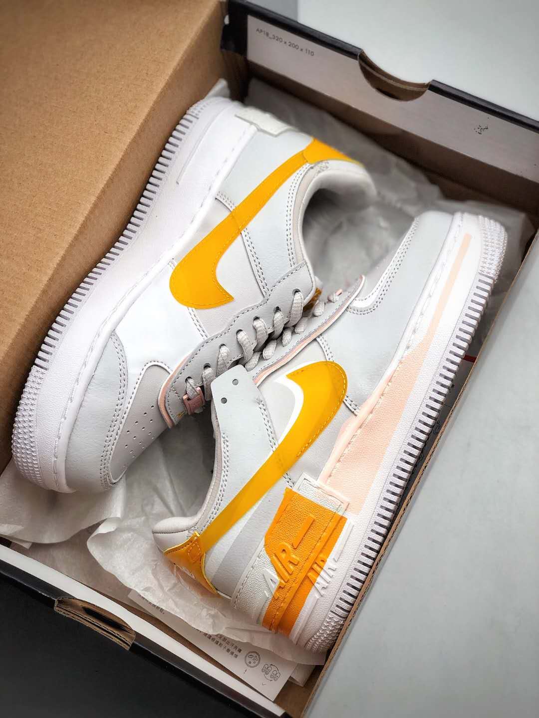 Nike Air Force 1 Shadow 'Washed Coral' CQ9503-001 - Stylish and Original Women's Sneakers