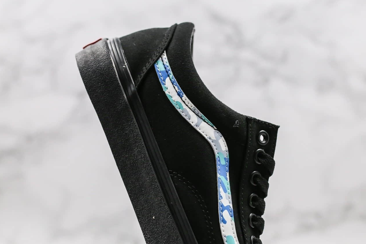 Vans Old Skool Black Colorful | Classic Skate Shoes | Free Shipping