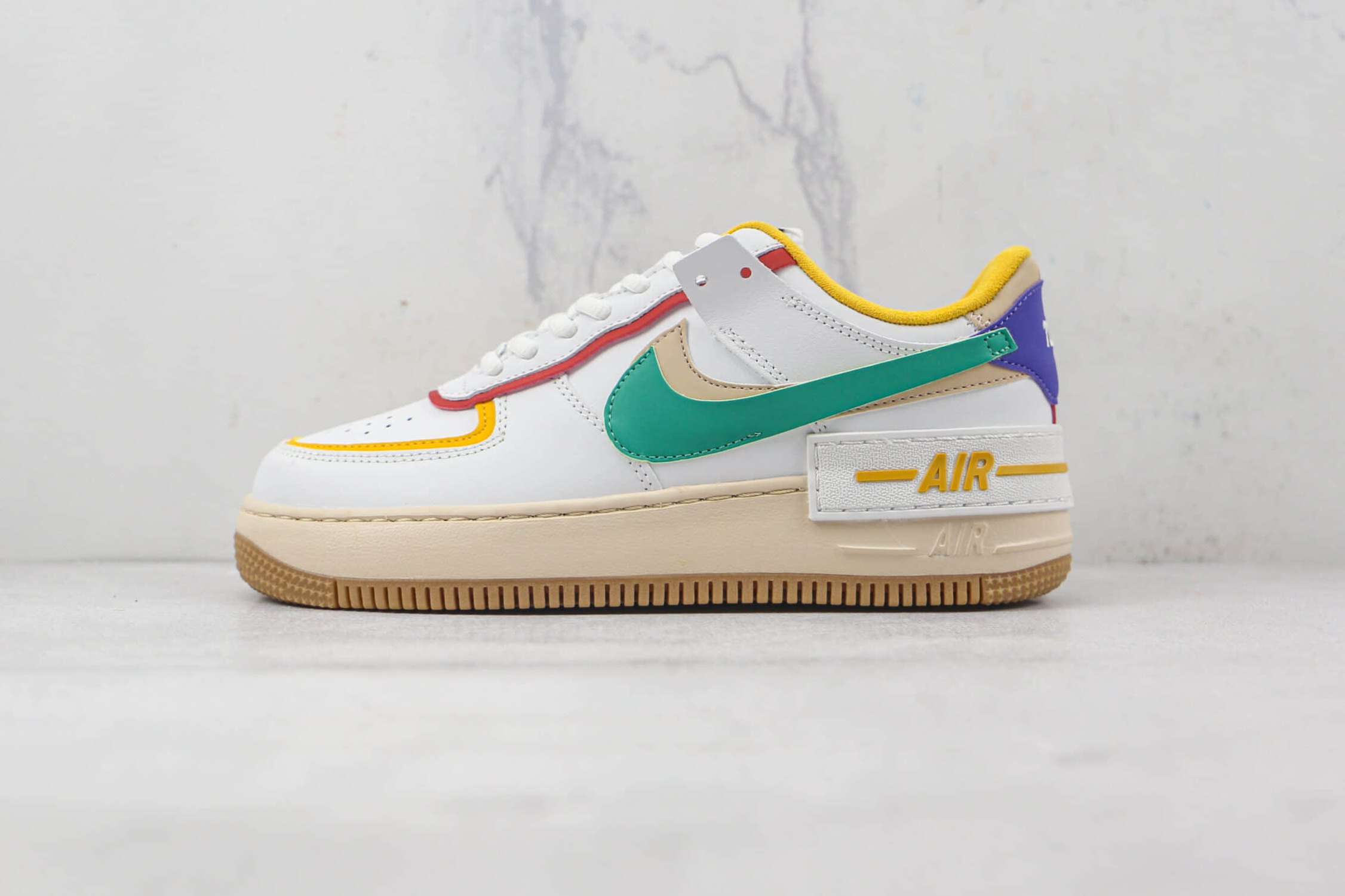 Nike Air Force 1 Shadow 'Multi-Color' CI0919-118: Trendy Women's Nike Sneaker | Fast Shipping