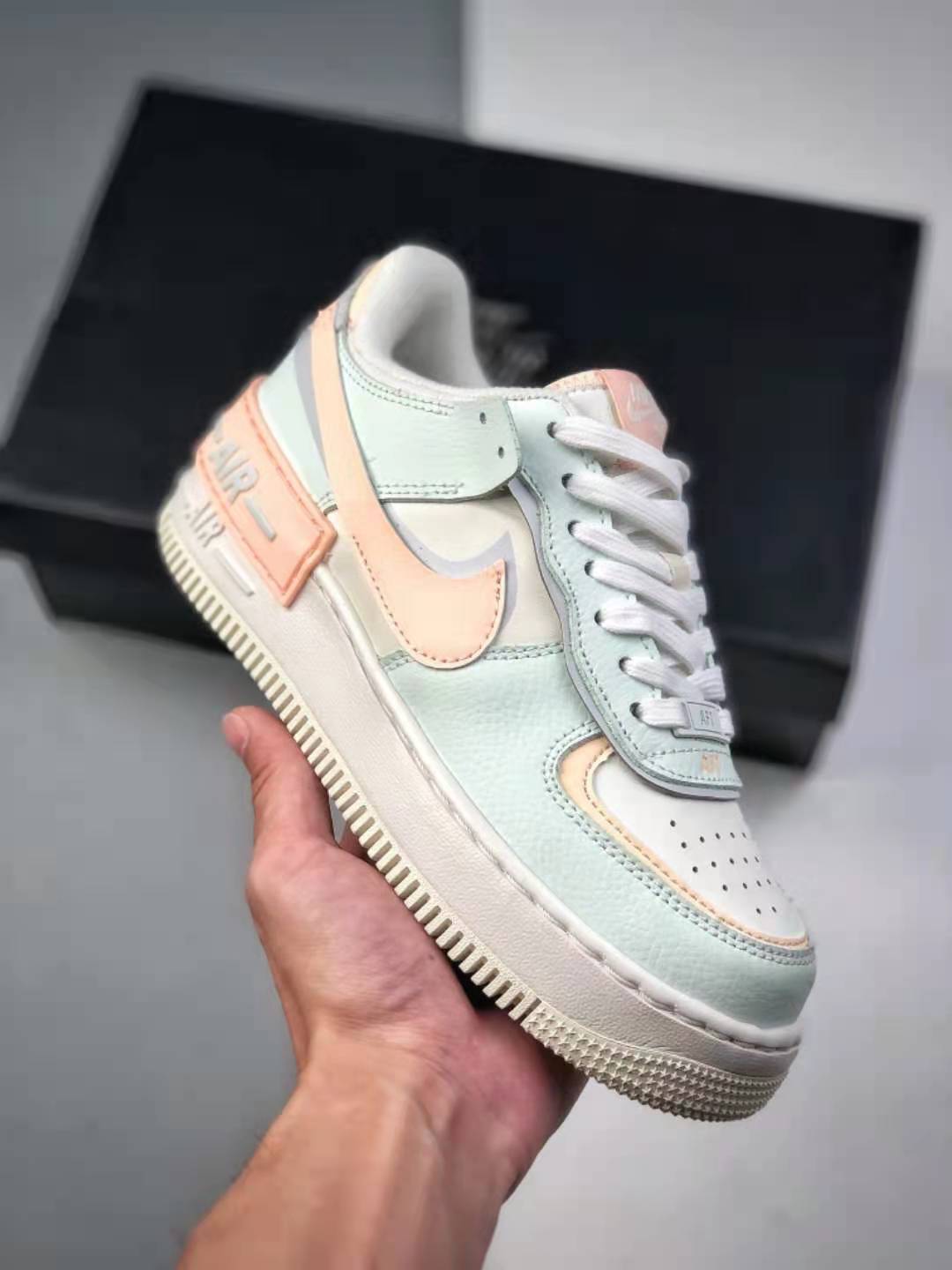 Nike Air Force 1 Shadow Barely Green Crimson Tint CU8591-104 - Shop Now!