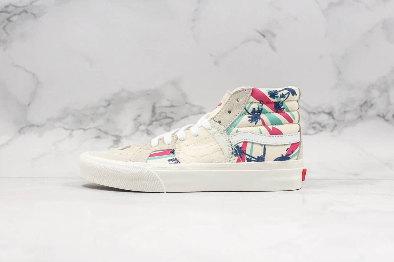 Vans SK8-Hi BRICOLAGE LX 'EMBROIDERED PALM' VN0A45K3VM41: Trendy Palm Embroidery on Classic Skate Shoes