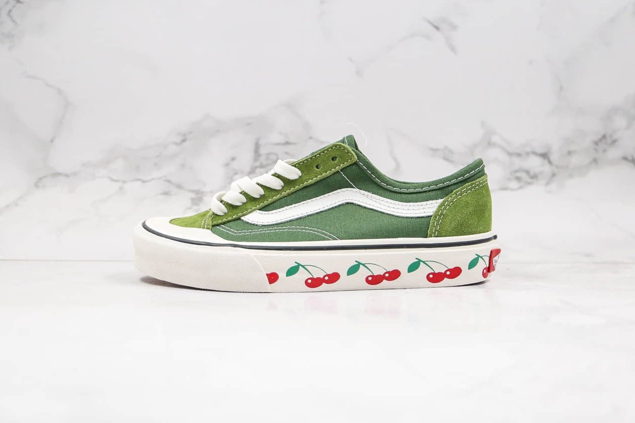 Vans Style 36 Decon SF Casual Low Tops Skateboarding Shoes, Unisex Green, VN0A4BX9BGK | Affordable & Stylish Skate Shoes
