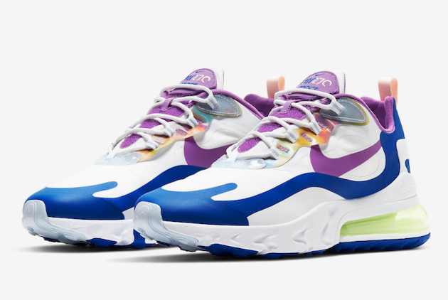 Nike Air Max 270 React 'Easter' CW0630-100 - Explore Vibrant Colors & Comfortable Cushioning for Spring