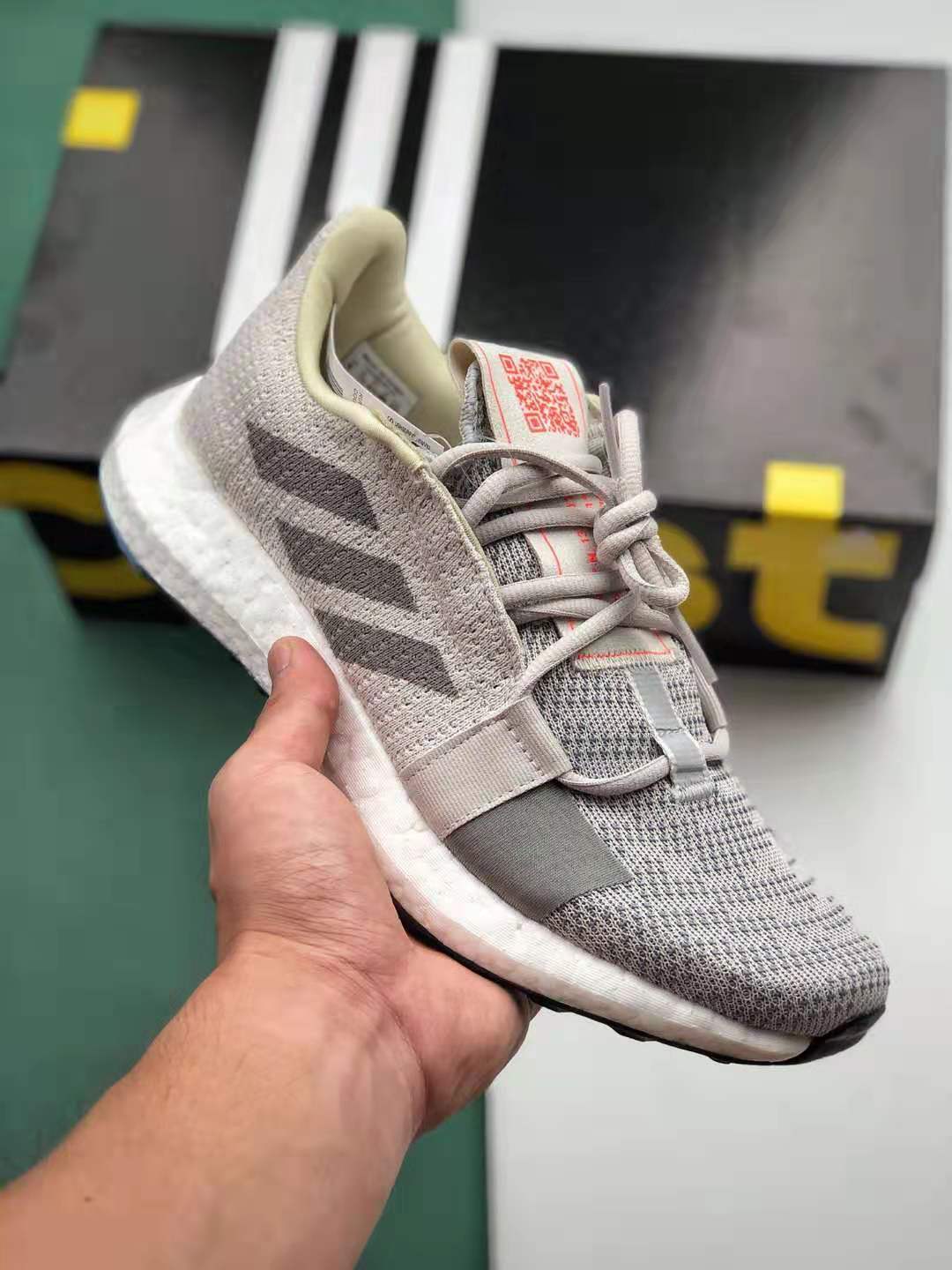 Adidas SenseBoost Go 'Grey' G27402 - Premium Running Shoes