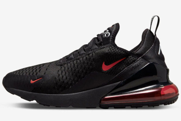 Nike Air Max 270 'Bred' Black/Red-White DR8616-002 - Premium Comfort & Style!